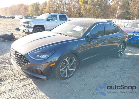 2021 Hyundai Sonata Sel Plus из США, поврежденный, VIN 5NPEJ4J2XMH086842